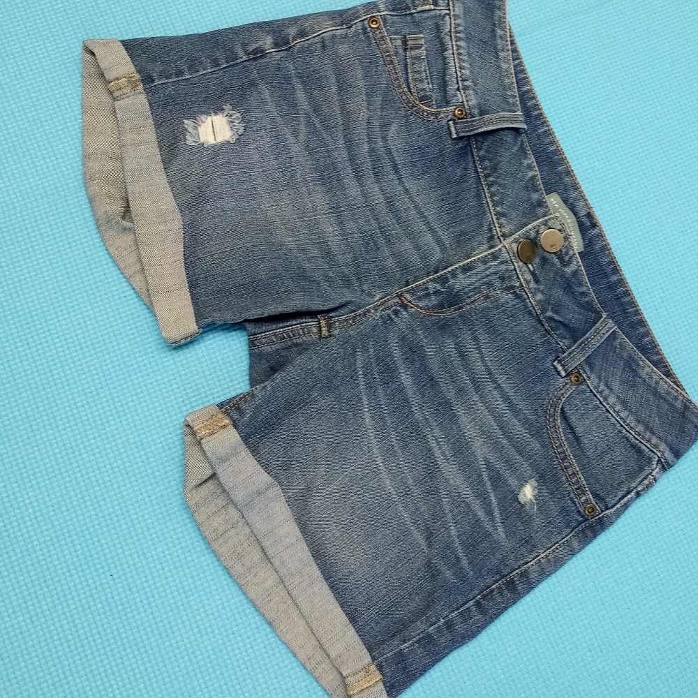 New York & Company Denim Short Size 0